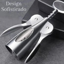 Saca-Rolhas Luxo em Metal Polido 355  Casa Farfelle
