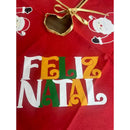 Saia de Árvore de Natal Feliz Natal 75cm  Natal  Casa Farfelle
