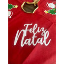 Saia para Árvore de Natal Feliz Natal 75cm  Natal  Casa Farfelle