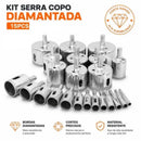 Serra Copo Diamantada 4.0 | Kit Completo  150  Casa Farfelle