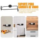 Suporte de Parede para Vinho para Armazenamento Casa Farfelle  184  Casa Farfelle