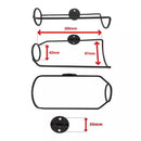 Suporte de Parede para Vinho para Armazenamento Casa Farfelle  184  Casa Farfelle