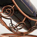 Suporte para Vinho e Taças em Metal Casa Farfelle  182  Casa Farfelle