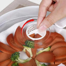 Tampa Anti-respingos para Micro-ondas com Saída de Vapor Casa Farfelle  333  Casa Farfelle