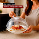 Tampa Anti-respingos para Micro-ondas com Saída de Vapor Casa Farfelle  333  Casa Farfelle