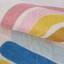 Tapete Arco-Íris Redondo Infantil Casa Farfelle  88  Casa Farfelle