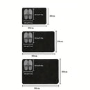 Tapete para Banheiro Absorvente Antiderrapante Coral Casa Farfelle  102  Casa Farfelle