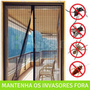 Tela Mosquiteira Magnética para Portas Casa Farfelle  138  Casa Farfelle