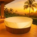 Capa Impermeável para Banheira e SPA Redonda Anti-UV - Casa Farfelle