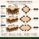 Toalha de Mesa 6 Lugares Natalina em Oxford para 4, 6 e 8 Lugares  Natal  Casa Farfelle