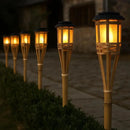 Tocha LED Solar de Bambu - Ilumine Exteriores Casa Farfelle  21 (Iluminação)  Casa Farfelle