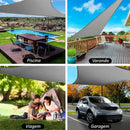 Toldo Triangular Impermeável Anti-UV para Áreas Externas 73  Casa Farfelle