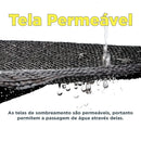 Toldo de Sombreamento com Fita Interna e Alças Duplas Casa Farfelle  76  Casa Farfelle