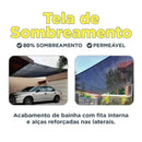 Toldo de Sombreamento com Fita Interna e Alças Duplas Casa Farfelle  76  Casa Farfelle
