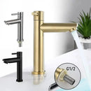 Torneira de Aço Inoxidável para Lavatório de Banheiro Casa Farfelle  179  Casa Farfelle