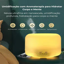 Umidificador e Difusor Ultrassônico RGB 500ml  37  Casa Farfelle