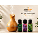 Difusor de Aromas USB Ultrassônico com Essências Premium