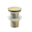 Válvula Click de Inox P/ Cuba Pia de Banheiro Lavatório Dourada Gold de 4cm Casa Farfelle  114  Casa Farfelle