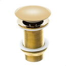 Válvula Click de Inox P/ Cuba Pia de Banheiro Lavatório Dourada Gold de 4cm  114  Casa Farfelle