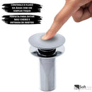 Válvula Click de Inox Pia de Banheiro Lavatório  112  Casa Farfelle