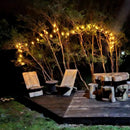 Varal de Lâmpadas LED Solar com Controle - Ilumine Exteriores Casa Farfelle  48 (Iluminação)  Casa Farfelle
