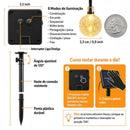 Varal de Leds Solar - Ilumine o seu Ambiente  45 (Iluminação)  Casa Farfelle