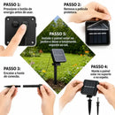 Varal de Leds Solar - Ilumine o seu Ambiente  45 (Iluminação)  Casa Farfelle