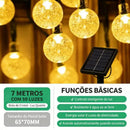Varal de Leds Solar - Ilumine o seu Ambiente  45 (Iluminação)  Casa Farfelle