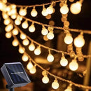 Varal de Leds Solar - Ilumine o seu Ambiente Casa Farfelle  61 (Iluminação)  Casa Farfelle