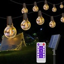 Varal de Luzes Solar com Lâmpadas Arredondadas - Ilumine Exteriores Casa Farfelle  47 (Iluminação)  Casa Farfelle