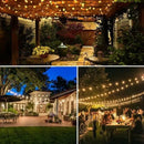 Varal de Luzes Solar com Lâmpadas Arredondadas - Ilumine Exteriores Casa Farfelle  47 (Iluminação)  Casa Farfelle