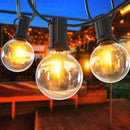 Varal de Luzes com Lâmpadas Arredondadas Bivolt - Ilumine Exteriores 80 (Iluminação)  Casa Farfelle