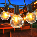 Varal de Luzes com Lâmpadas Arredondadas Bivolt - Ilumine Exteriores  Iluminação  Casa Farfelle