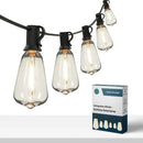 Varal de Luzes com Lâmpadas Bivolt - Ilumine Exteriores 78 (Iluminação)  Casa Farfelle