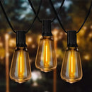 Varal de Luzes com Lâmpadas Bivolt - Ilumine Exteriores 78 (Iluminação)  Casa Farfelle