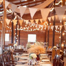 Varal de Luzes com Lâmpadas Bivolt - Ilumine Exteriores Casa Farfelle  98 (Iluminação)  Casa Farfelle