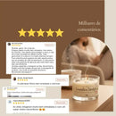 Vela Aromática Artesanal Premium 110g - Com Especiarias e Tampa de Madeira Casa Farfelle  487 (Produto Shopee)  Casa Farfelle