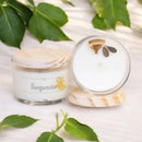 Vela Aromática Artesanal Premium 110g - Com Especiarias e Tampa de Madeira Casa Farfelle  487 (Produto Shopee)  Casa Farfelle