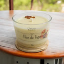 Vela Aromática Artesanal Premium 110g - Com Especiarias e Tampa de Madeira Casa Farfelle  487 (Produto Shopee)  Casa Farfelle