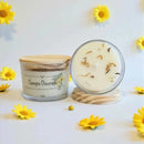 Vela Aromática Artesanal Premium 110g - Com Especiarias e Tampa de Madeira Casa Farfelle  487 (Produto Shopee)  Casa Farfelle