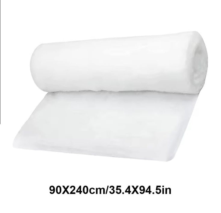 Tapete de Natal com Neve Artificial Algodão