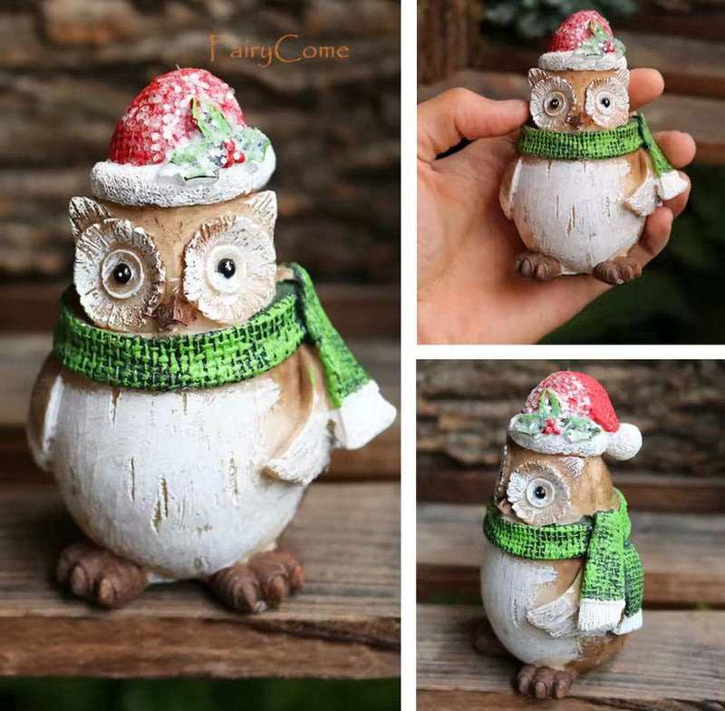 Miniaturas de Natal para Jardim de Fadas, Enfeites em Miniatura