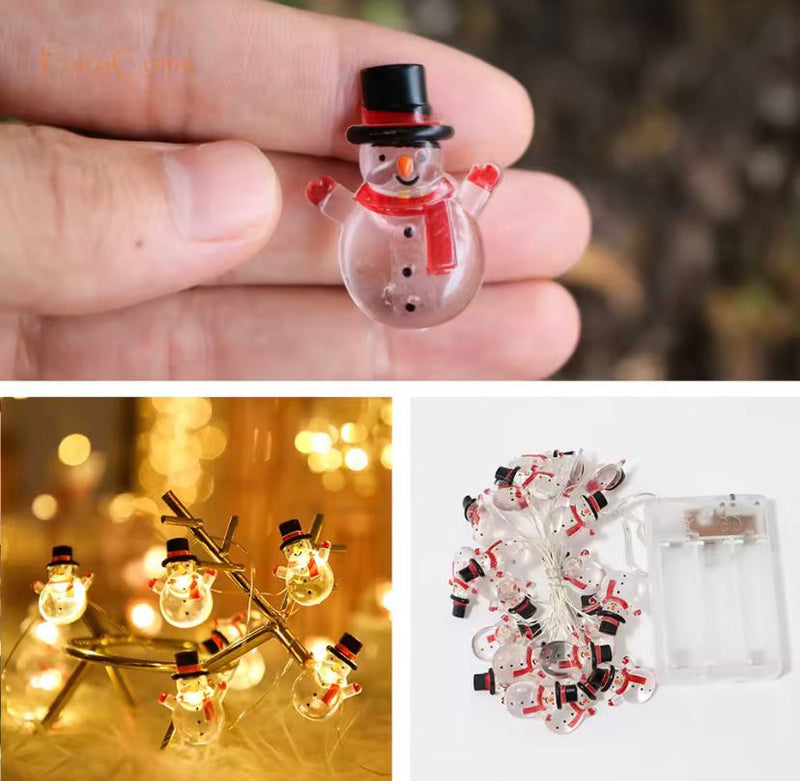 Miniaturas de Natal para Jardim de Fadas, Enfeites em Miniatura