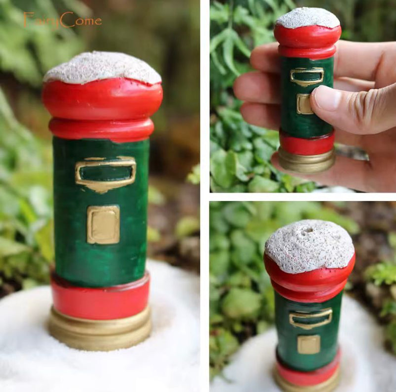 Miniaturas de Natal para Jardim de Fadas, Enfeites em Miniatura