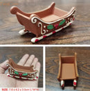 Miniaturas de Natal para Jardim de Fadas, Enfeites em Miniatura