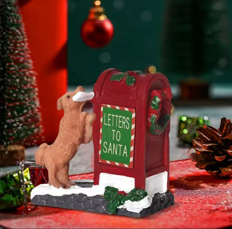 Miniaturas de Natal para Jardim de Fadas, Enfeites em Miniatura