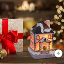 Casas da Vila Natalina - Chalé de Resina Luminosa para Natal