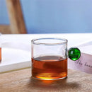 Xícara com Alça de Bola Tondo 120ml  443  Casa Farfelle