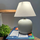 Abajur de Mesa Para Quarto em Cerâmica Bivolt - Casa Farfelle