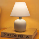 Abajur de Mesa Para Quarto em Cerâmica Bivolt - Casa Farfelle
